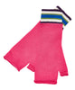 Fuchsia Pink Extrafine Merino Fingerless Gloves