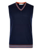 Navy Slipover in Cashwool