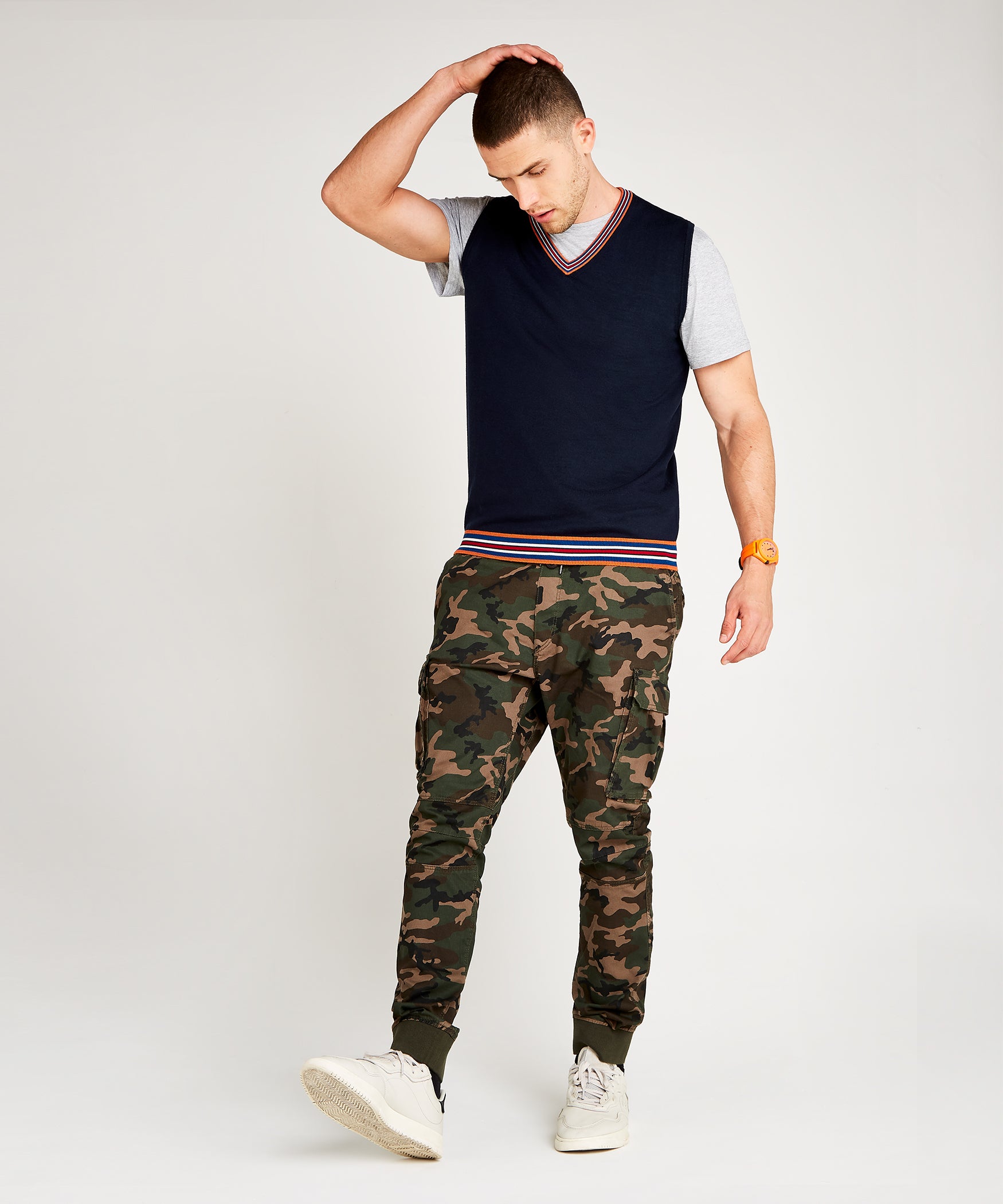 Navy Tank Top