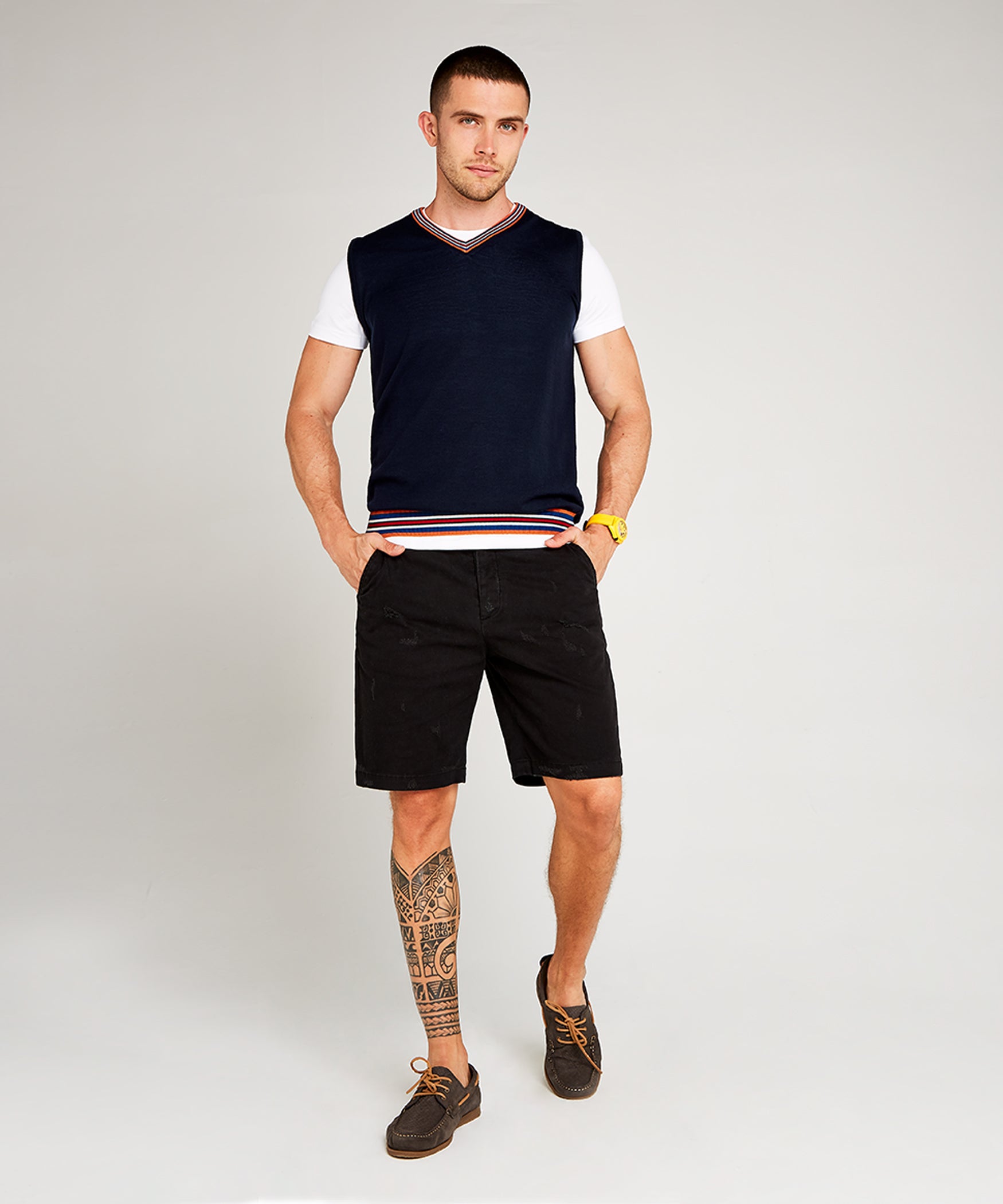 Navy Tank Top