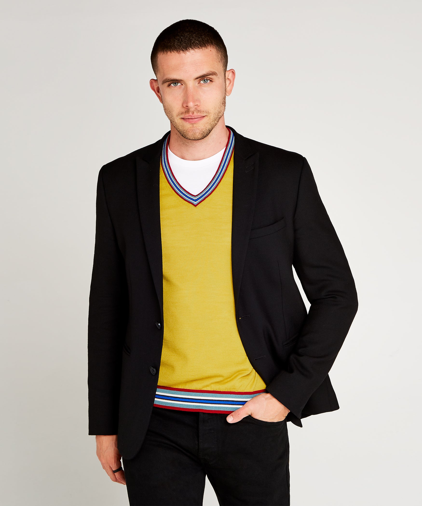 Mustard Slip over with jacket MG Rivers